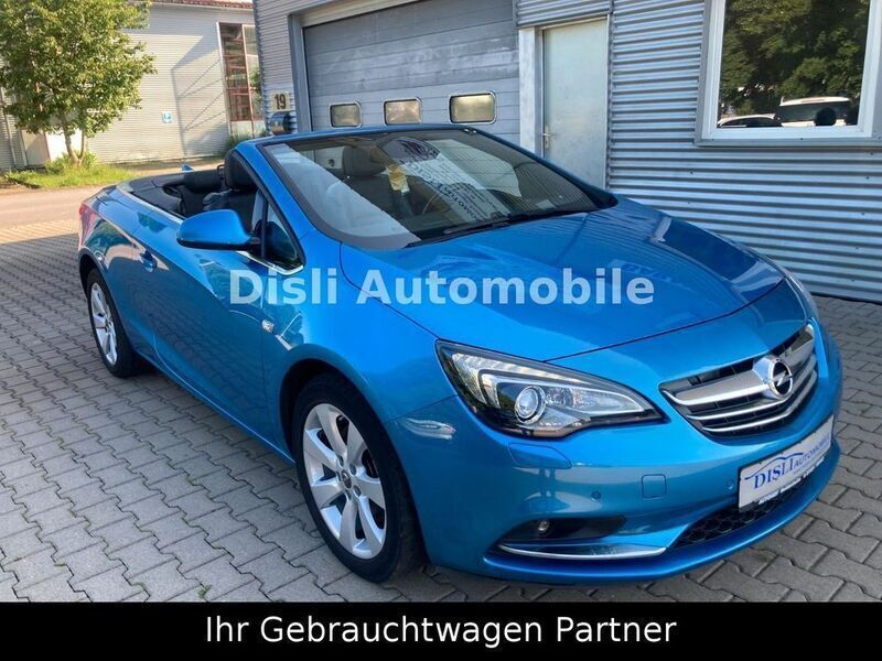 Blau Gebraucht 2015 Opel Cascada Innovation Cabrio | 9.990 € (Superpreis) - Bild 1/4