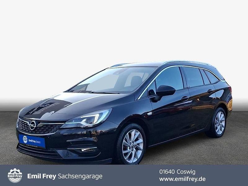 Schwarz Gebraucht 2020 Opel Astra Elegance Kombi | 15.440 € (Fairer Preis) - Bild 1/4