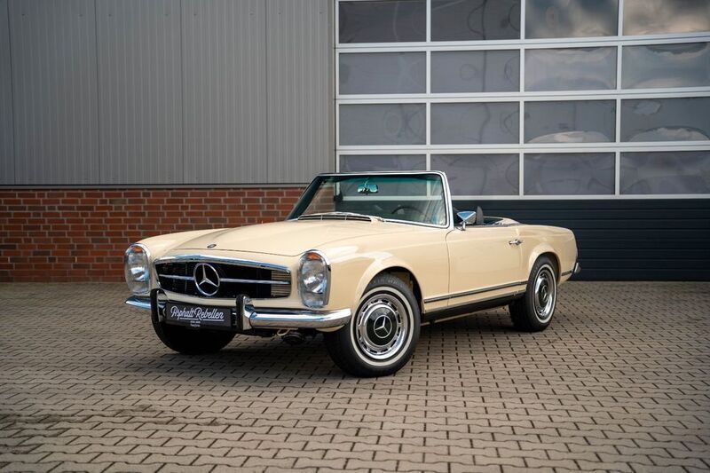 Beige Gebraucht 1969 Mercedes SL280 Cabrio | 119.500 € - Bild 1/4