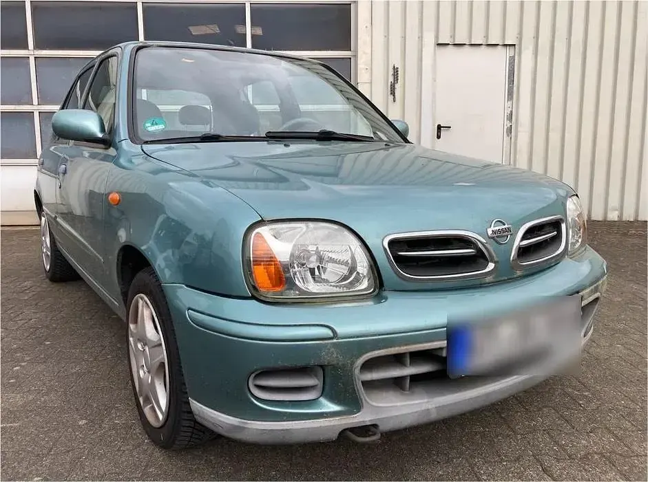 Brugt Nissan Micra 60 HK (44 kW) 2002 Blå Hatchback