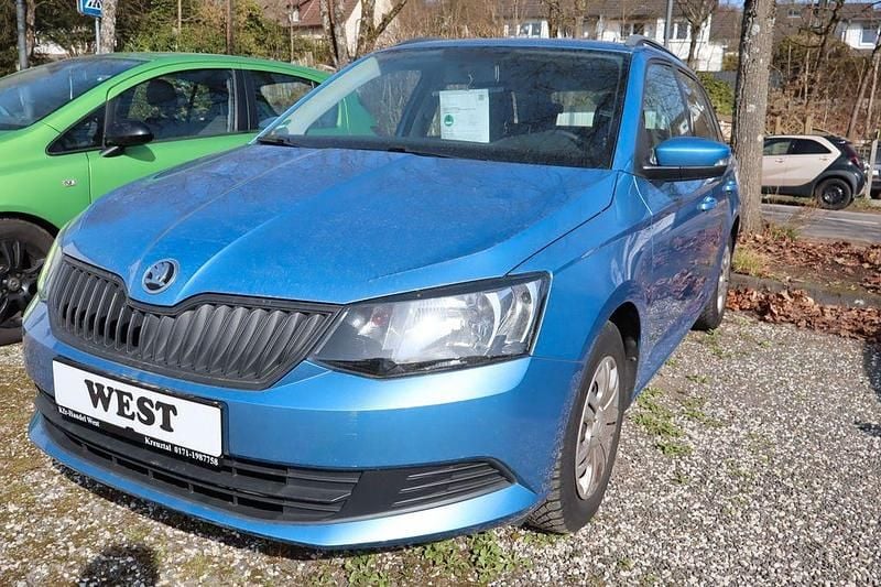 Gebraucht Skoda Fabia 75 PS (55 kW) 2017 Blau Kombi