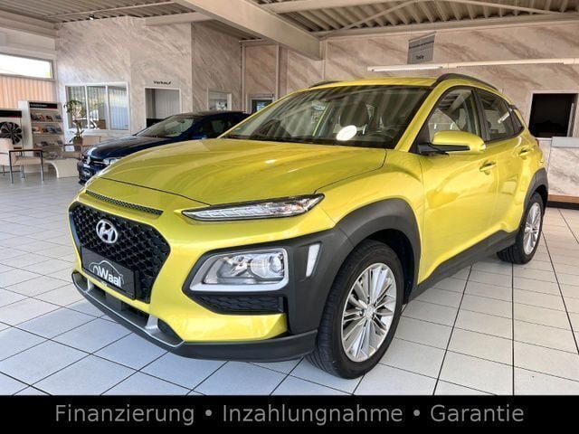 Gelb Gebraucht 2018 Hyundai Kona Trend SUV | 13.590 € (Guter Preis) - Bild 1/4