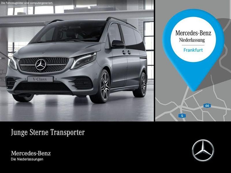 Grau Gebraucht 2022 Mercedes V300 AMG Van / Kleinbus | 58.980 € (Superpreis) - Bild 1/3