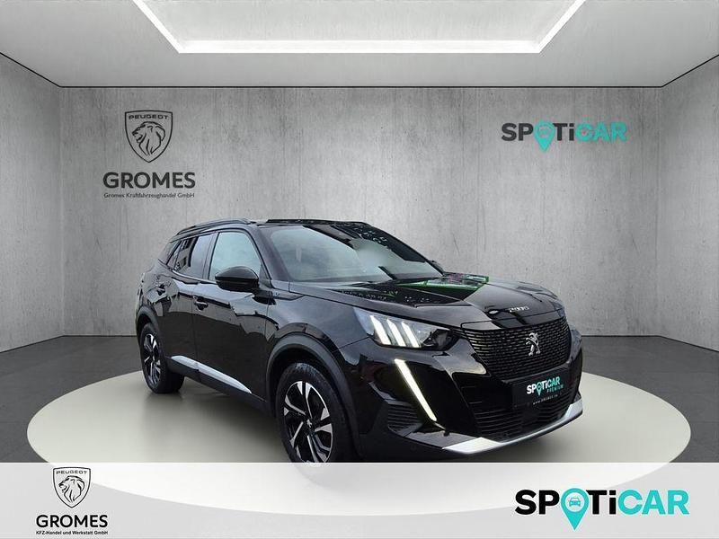 Schwarz Gebraucht 2023 Peugeot e-2008 GT SUV | 20.490 € (Etwas zu teuer) - Bild 1/4