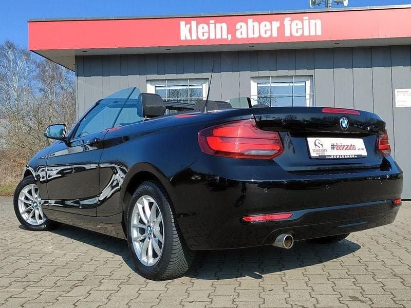 Gebraucht BMW 218 Advantage 136 PS (100 kW) 2019 Schwarz Cabrio