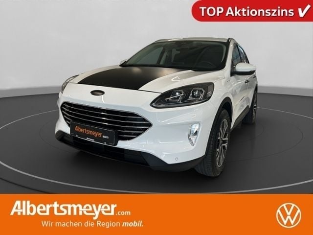 Weiß Gebraucht 2021 Ford Kuga Titanium SUV | 22.899 € (Guter Preis) - Bild 1/4