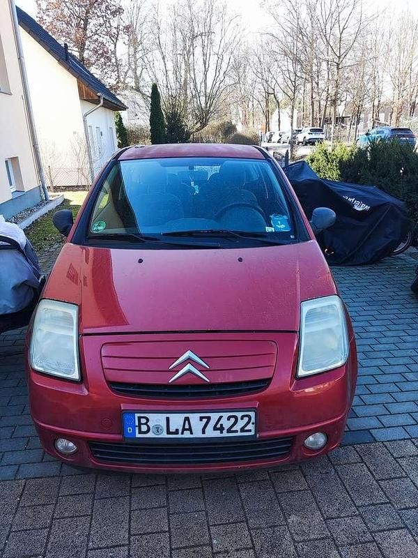 Gebraucht Citroën C2 60 PS (44 kW) 2007 Rot Kleinwagen
