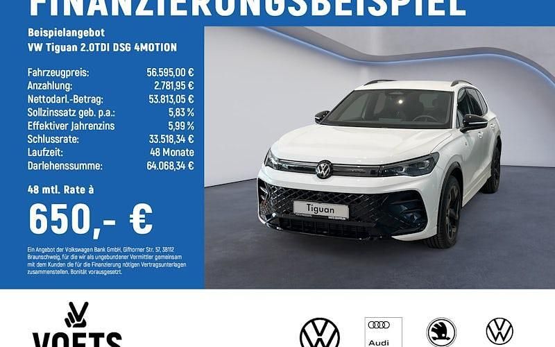 Neu VW Tiguan R-line 193 PS (141 kW) 2026 Weiß SUV