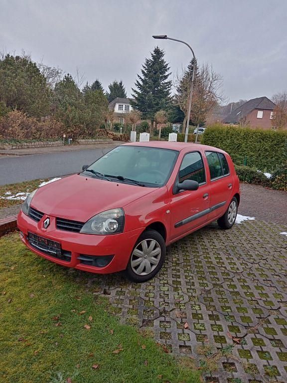 Rot Gebraucht 2009 Renault Clio II Campus Limousine | 1.450 € (Guter Preis) - Bild 1/4