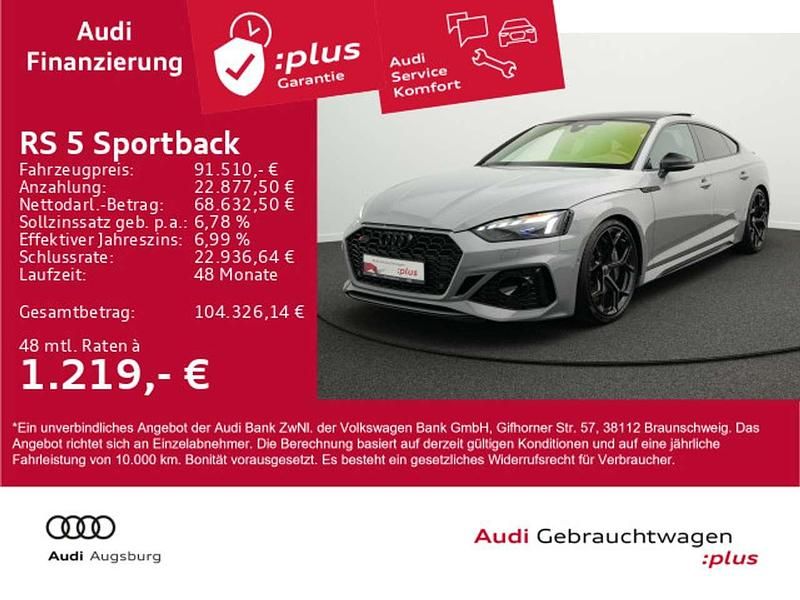 Nardograu Gebraucht 2024 Audi RS5 Performance Limousine | 91.510 € - Bild 1/4