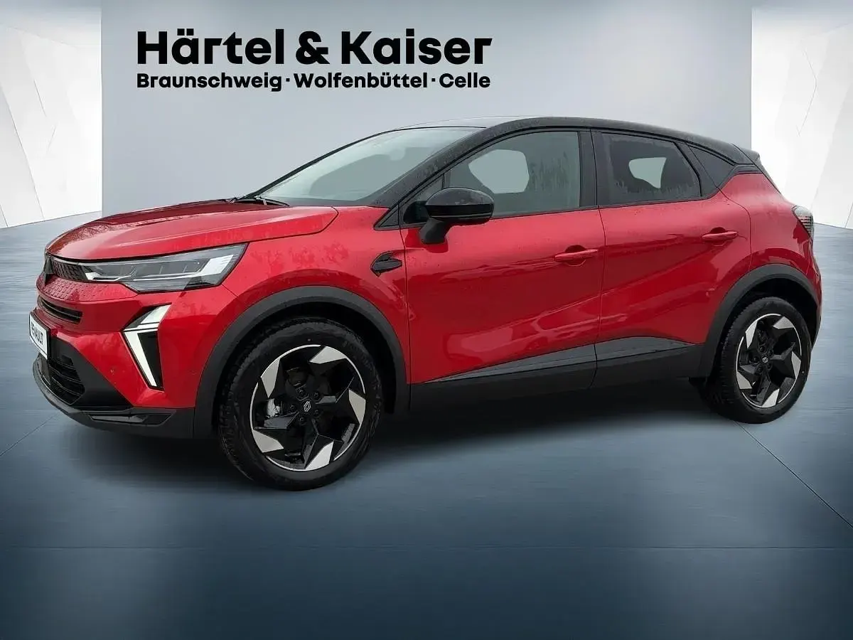 Neu Renault Captur 2025 Dezirrot mit dach in black pearlschwarz (rot) SUV