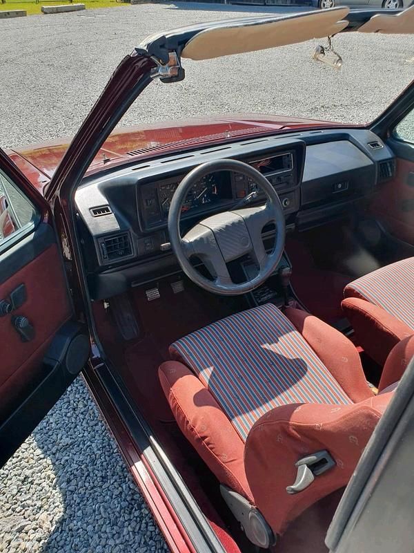 Gebraucht VW Golf Cabriolet 98 PS (72 kW) 1991 Rot Cabrio