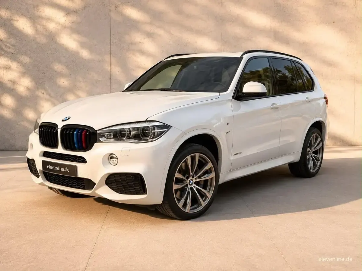 Gebraucht BMW X5 M Sport 258 PS (189 kW) 2017 Weiß SUV
