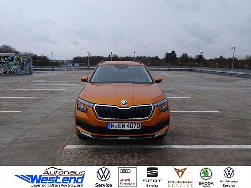 Gebraucht Skoda Kamiq Style 110 PS (80 kW) 2024 Phoenix orange (metallic) SUV