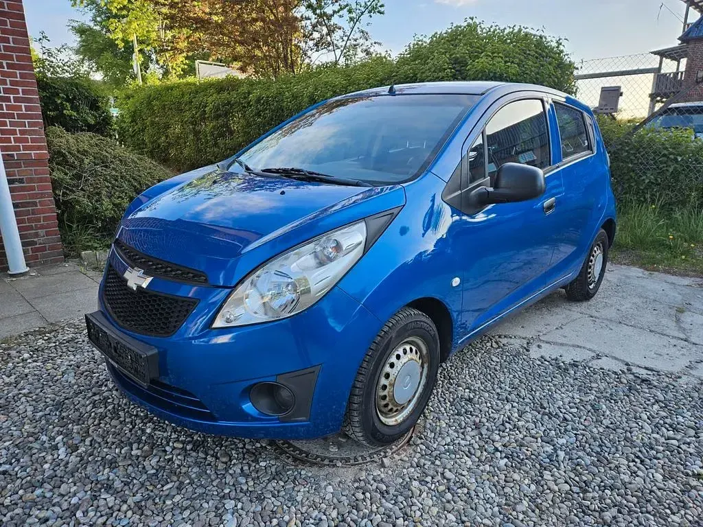 Brugt Chevrolet Spark LS 68 HK (50 kW) 2012 Blå Hatchback