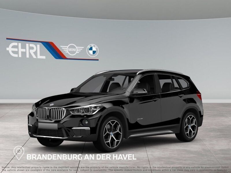Schwarz Gebraucht 2020 BMW X1 xLine SUV | 27.690 € (Etwas zu teuer) - Bild 1/4