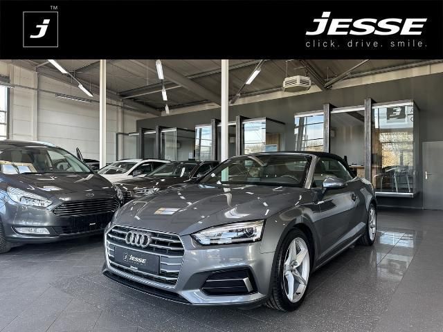 Monsungrau metallic (metallic) Gebraucht 2018 Audi A5 Cabriolet Sport Cabrio | 25.490 € (Fairer Preis) - Bild 1/4