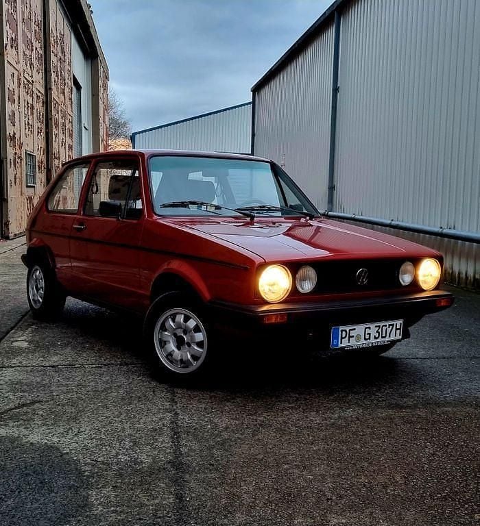 Gebraucht VW Golf I 50 PS (36 kW) 1982 Rot Kleinwagen