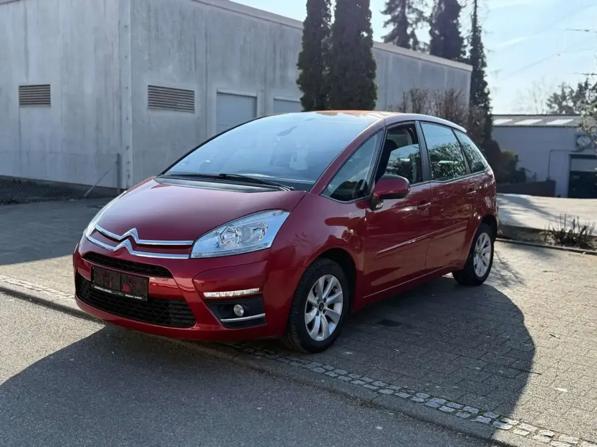 Gebraucht Citroën C4 Picasso Tendance 120 PS (88 kW) 2012 Rot Van / Kleinbus