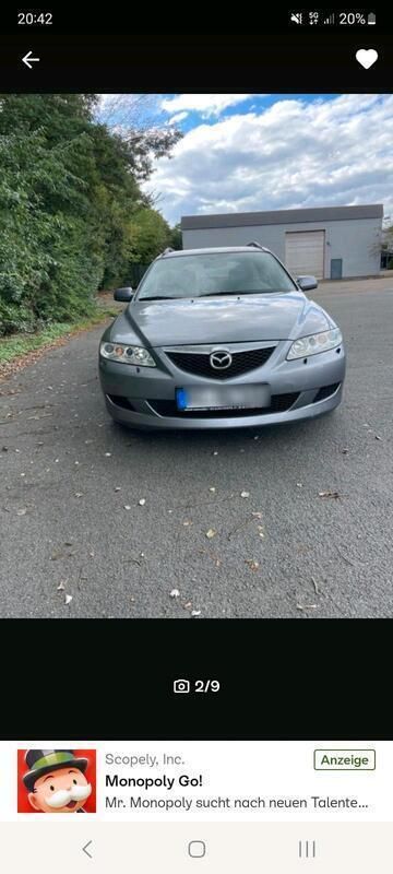 Silber Gebraucht 2005 Mazda 6 Kombi | 650 € (Superpreis) - Bild 1/4
