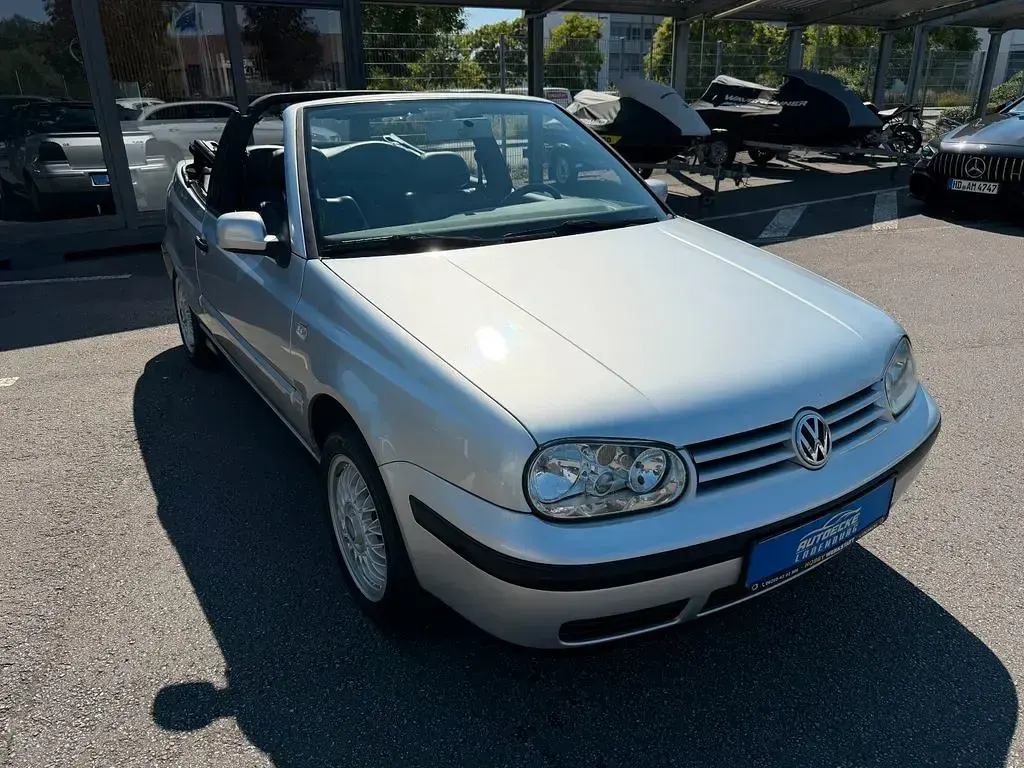 Gebraucht VW Golf Cabriolet Comfortline 116 PS (85 kW) 2002 Silber Cabrio
