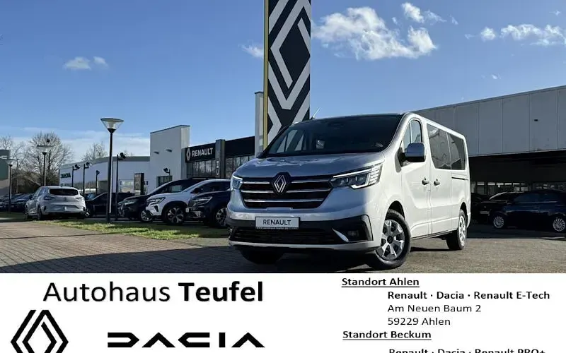 Ny Renault Trafic Evolution 150 HK (110 kW) 2025 Grå MPV