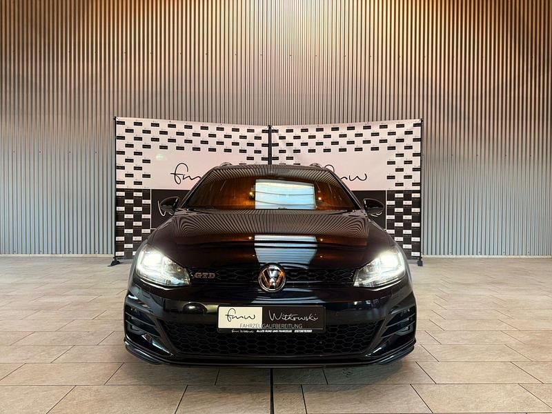 Gebraucht VW Golf VII GTD 184 PS (135 kW) 2018 Schwarz Kombi