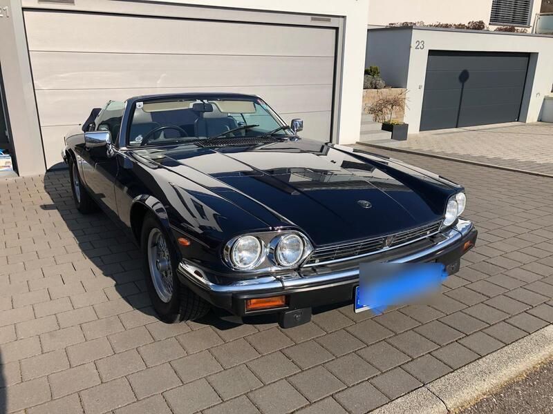 Blau Gebraucht 1989 Jaguar XJS Cabrio | 17.100 € - Bild 1/4