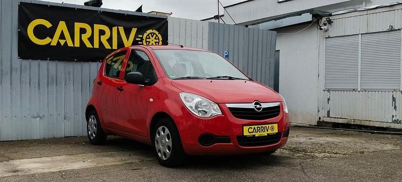 Gebraucht Opel Agila 65 PS (47 kW) 2009 Rot Kleinwagen