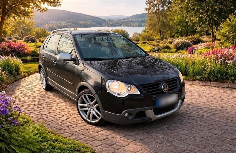 Gebraucht VW Polo Cross 70 PS (51 kW) 2008 Schwarz Kleinwagen