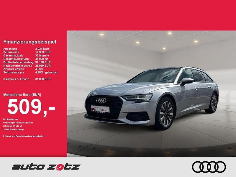 Silber Gebraucht 2022 Audi A6 Design Kombi | 31.890 € (Fairer Preis) - Bild 1/4