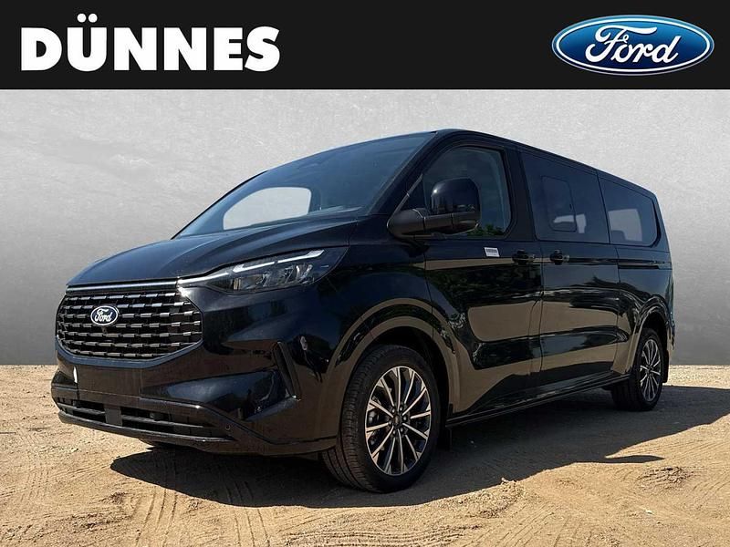 Schwarz Neu 2025 Ford Tourneo Custom Titanium X Van | 60.900 € (Teuer) - Bild 1/4