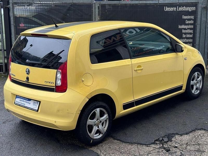 Gebraucht Skoda Citigo Elegance 75 PS (55 kW) 2012 Sunflowergelb Kleinwagen