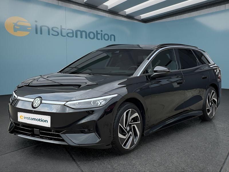 Schwarz Gebraucht 2024 VW ID.7 Limousine | 51.999 € - Bild 1/4