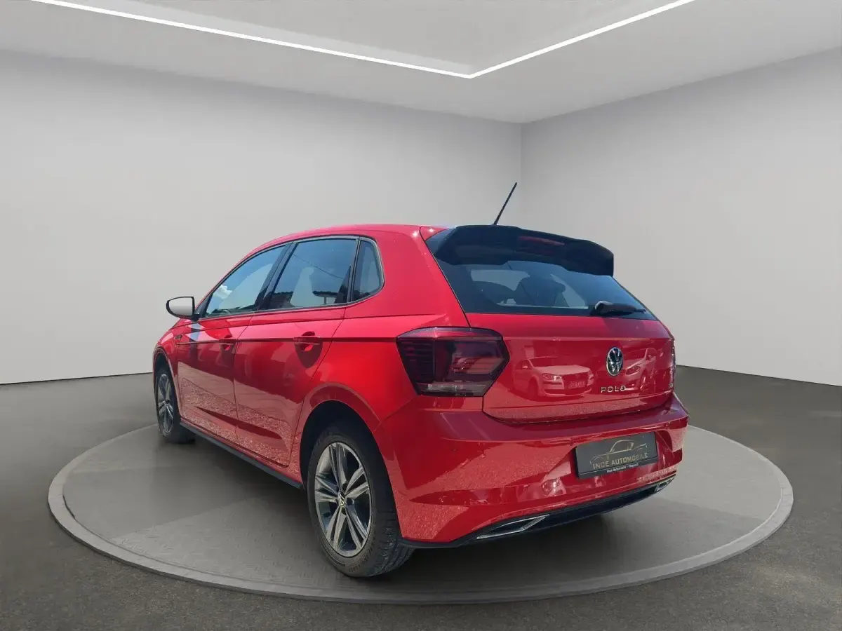 Gebraucht VW Polo Highline 90 PS (66 kW) 2021 Rot Kleinwagen