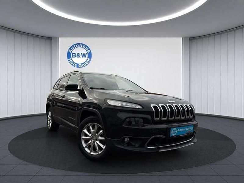 Schwarz Gebraucht 2015 Jeep Cherokee Limited SUV | 11.499 € (Fairer Preis) - Bild 1/4