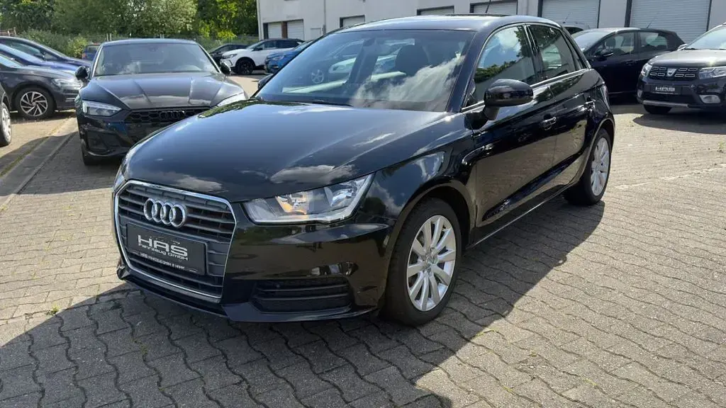 Usata Audi A1 Sportback 95 CV (69 kW) 2017 Nero Utilitaria