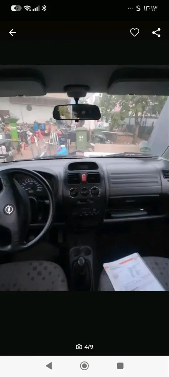 Gebraucht Opel Agila 55 PS (40 kW) 2001 Rot Van / Kleinbus
