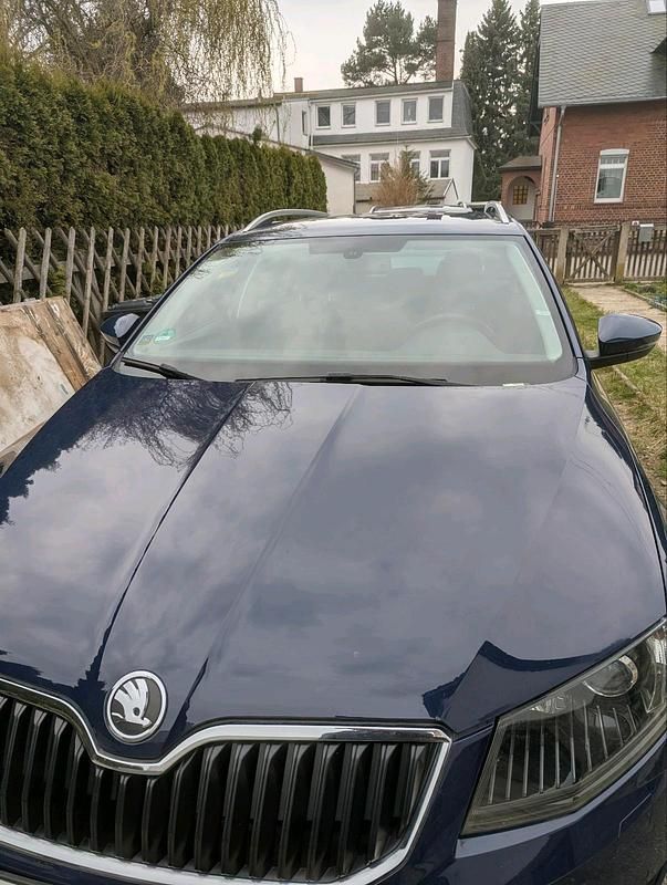 Gebraucht Skoda Octavia Elegance 180 PS (132 kW) 2014 Blau Kleinwagen