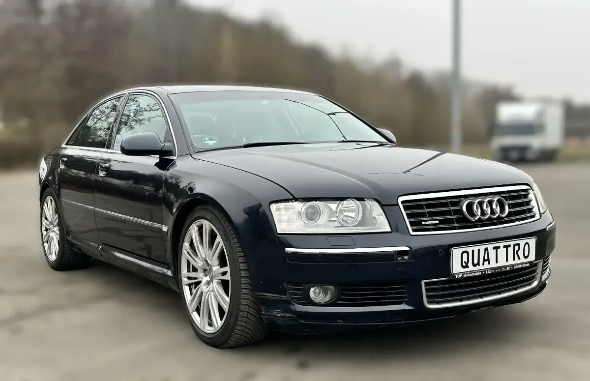 Occasion Audi A8 334 ch (245 kW) 2003 Bleue Berline