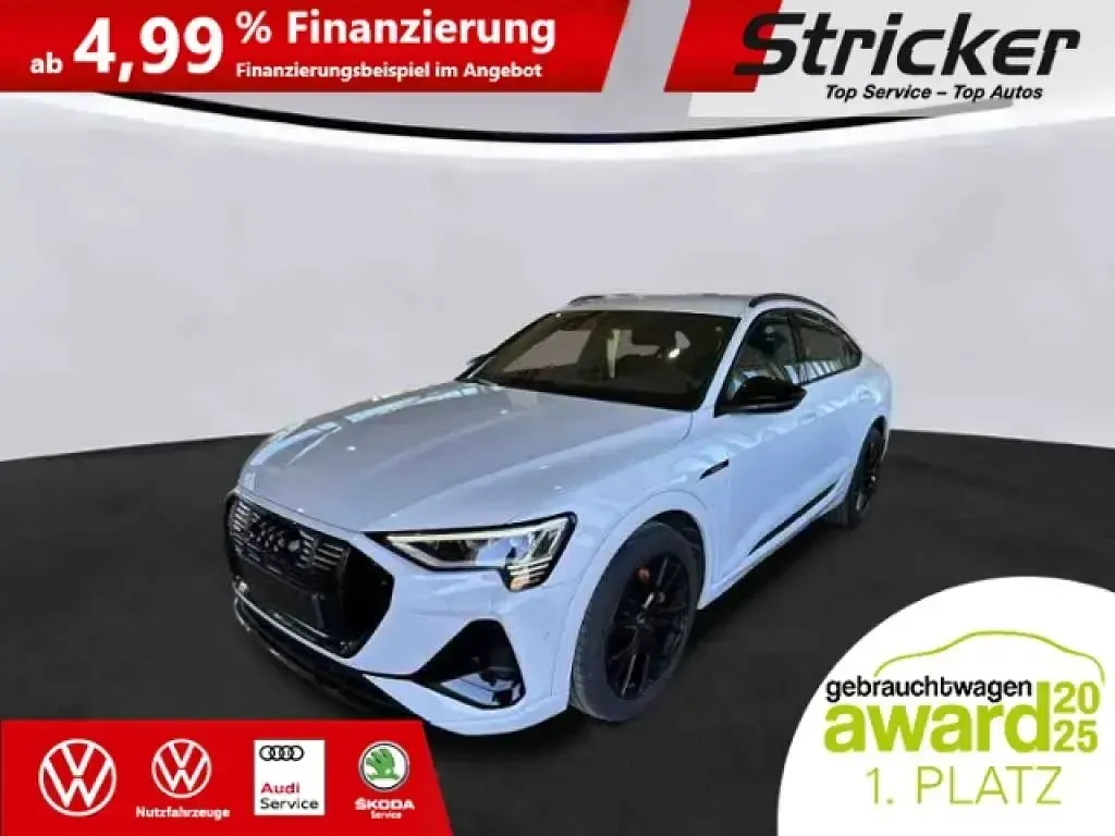 Second-hand Audi e-tron S-Line 300 kW (408 CP) 2022 Alb SUV