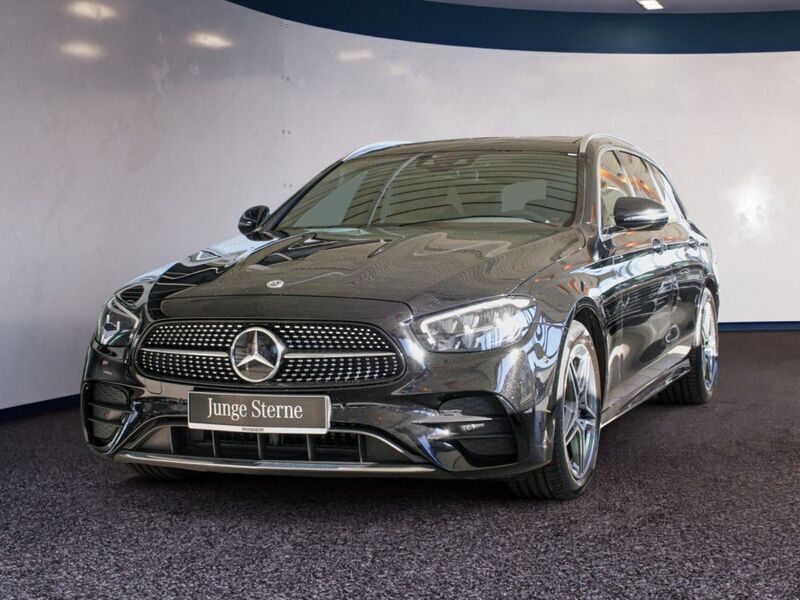 Gebraucht Mercedes E200 AMG 198 PS (145 kW) 2022 Schwarz / obsidianschwarz Kombi