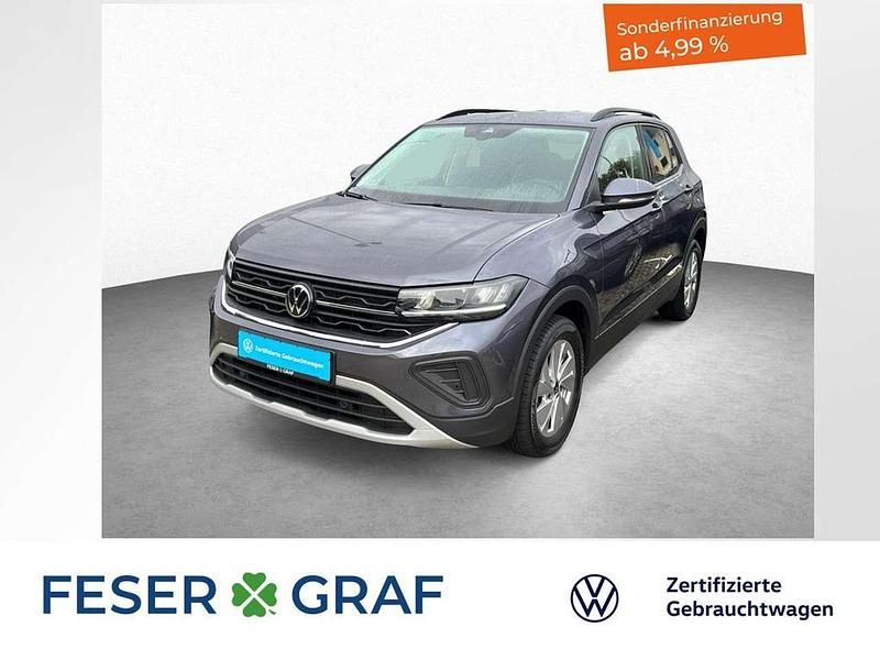 Rauchgrau metallic Gebraucht 2025 VW T-Cross Life SUV | 18.950 € (Superpreis) - Bild 1/2