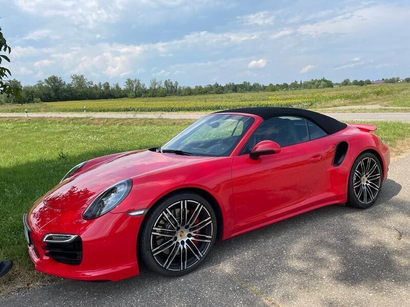 Rot Gebraucht 2015 Porsche 991 Cabrio | 123.700 € (Etwas zu teuer) - Bild 1/4