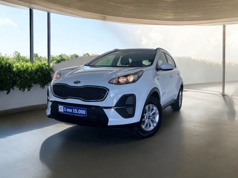 Carraraweiss Gebraucht 2021 Kia Sportage Edition 7 SUV | 20.900 € (Fairer Preis) - Bild 1/4