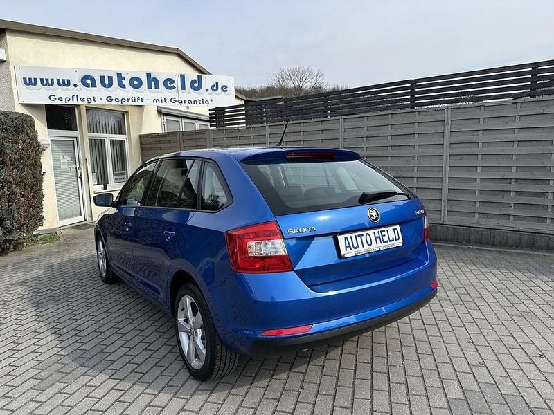 Gebraucht Skoda Rapid Cool Edition 90 PS (66 kW) 2017 Blau Kleinwagen
