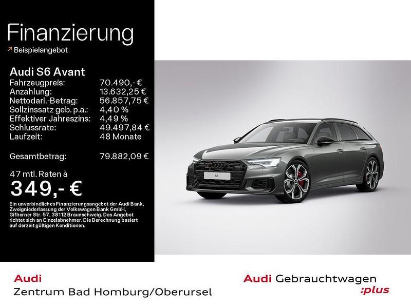 Chronosgrau metallic Gebraucht 2024 Audi S6 Sport Kombi | 70.490 € (Guter Preis) - Bild 1/3