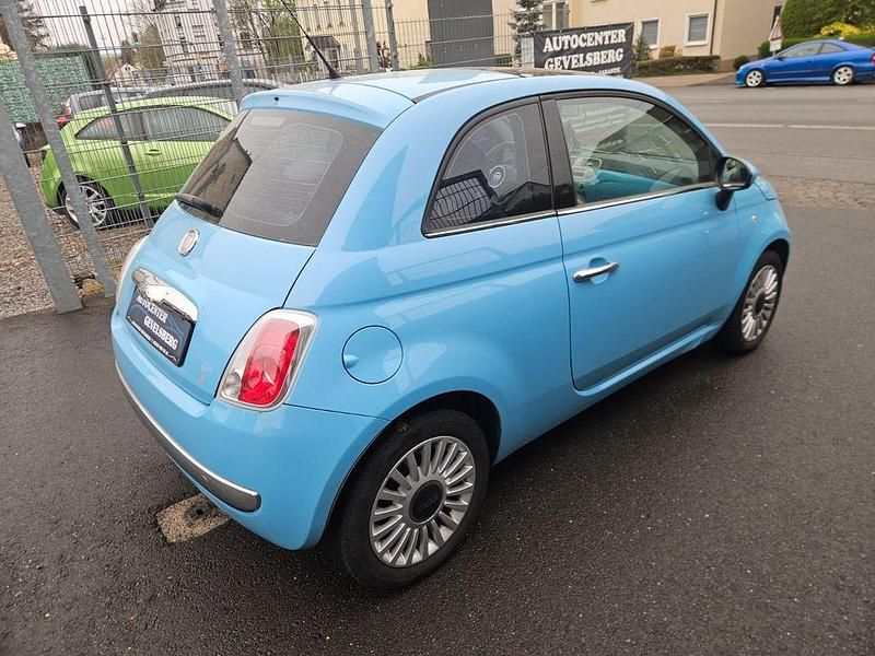 Gebraucht Fiat 500 Lounge 86 PS (63 kW) 2010 Blau Kleinwagen