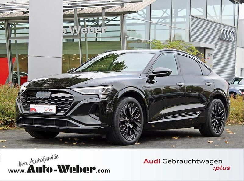 Schwarz Gebraucht 2023 Audi Q8 Sportback e-tron S-Line SUV | 44.970 € (Superpreis) - Bild 1/4