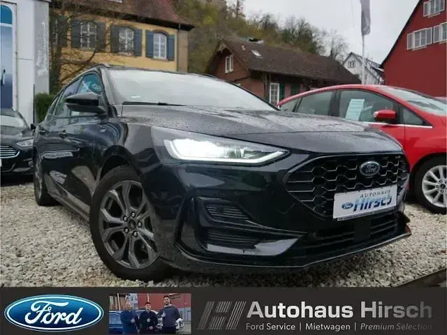 Gebraucht Ford Focus ST-Line X 155 PS (114 kW) 2024 Obsidianschwarz metallic Kombi